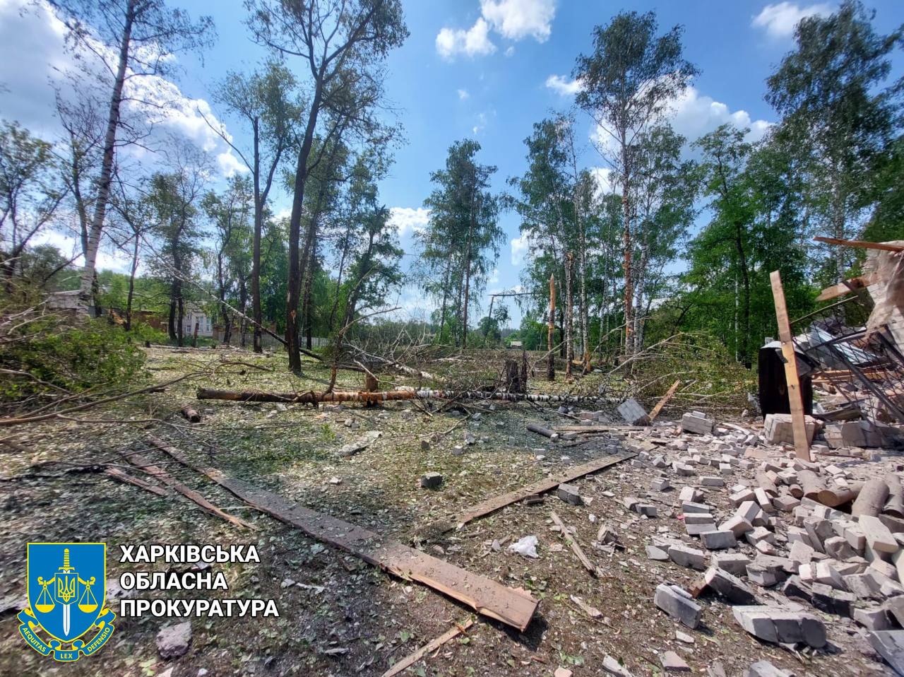 A pile of rubble and debris in a forest with Sammallahdenmäki in the background

Description automatically generated