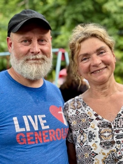 A person and person smiling for a picture

AI-generated content may be incorrect.