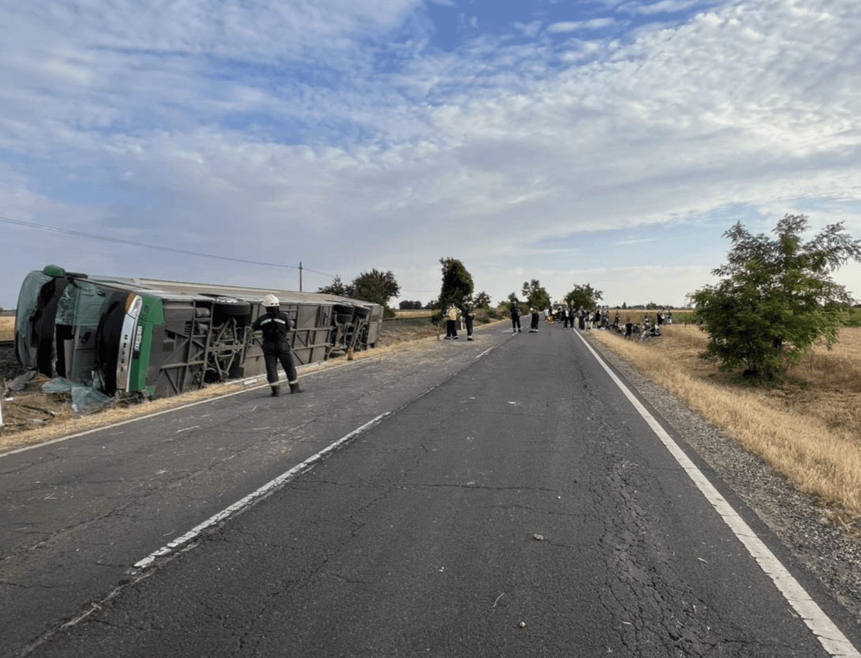 Bus сarrying Ukrainian сhildren сrashes in Hungary, 21 injured