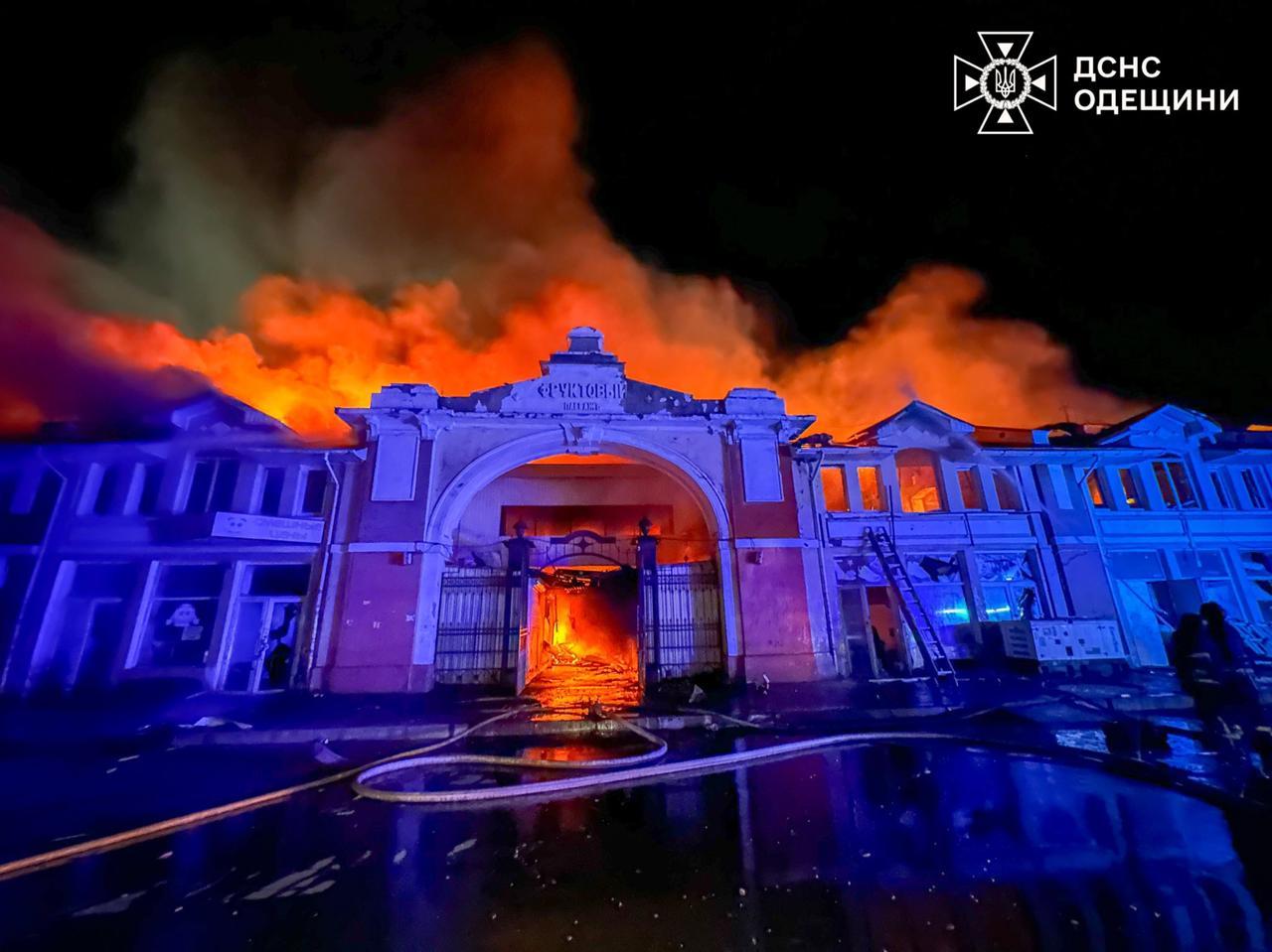 Russian attacks kill 4, injure 33 over past day, damaging UNESCO-protected landmarks in Odesa