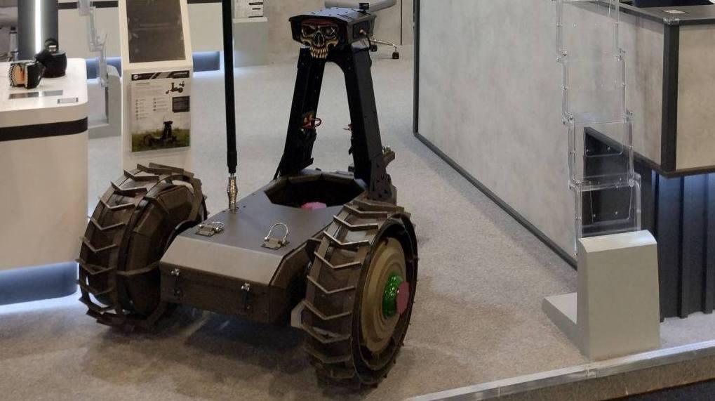 Ukrainian arms maker unveils new mine-laying drone