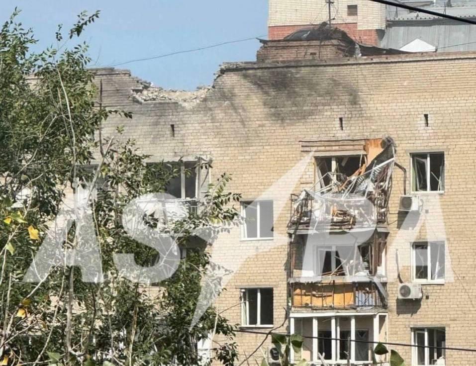 Drone reportedly hits apartment building in Russia's Rostov-on-Don, officials say 13 injured
