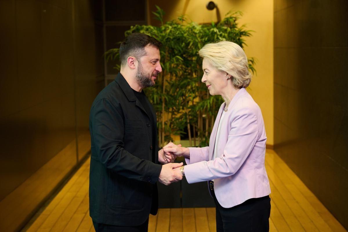 'International borders cannot be changed by force,' — von der Leyen says in Brussels ahead of Trump meeting