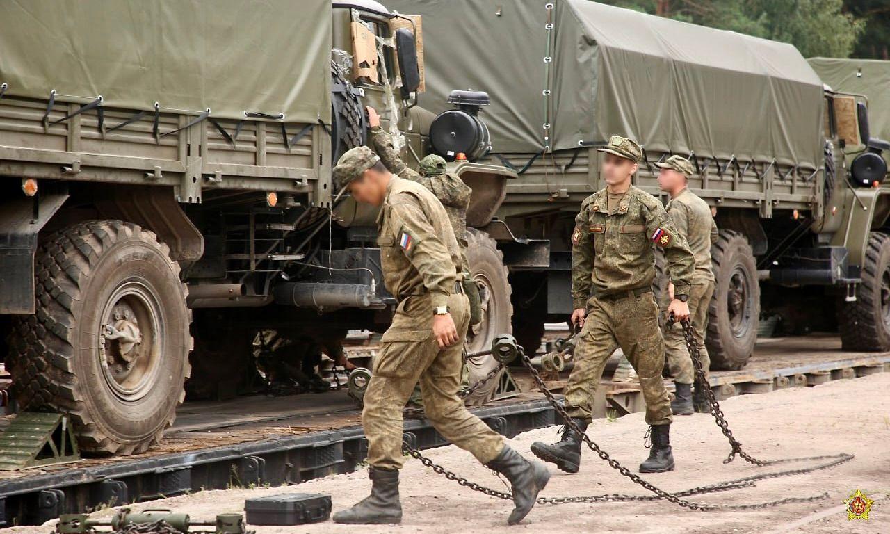Russian troops arrive in Belarus ahead of massive Zapad-2025 drills