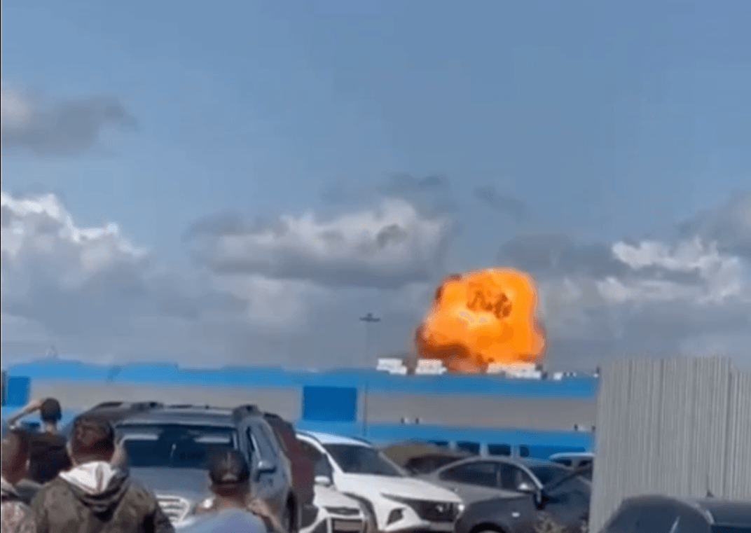 Ukraine hits storage site for Shahed-type drones, imported parts in Russia's Tatarstan Republic