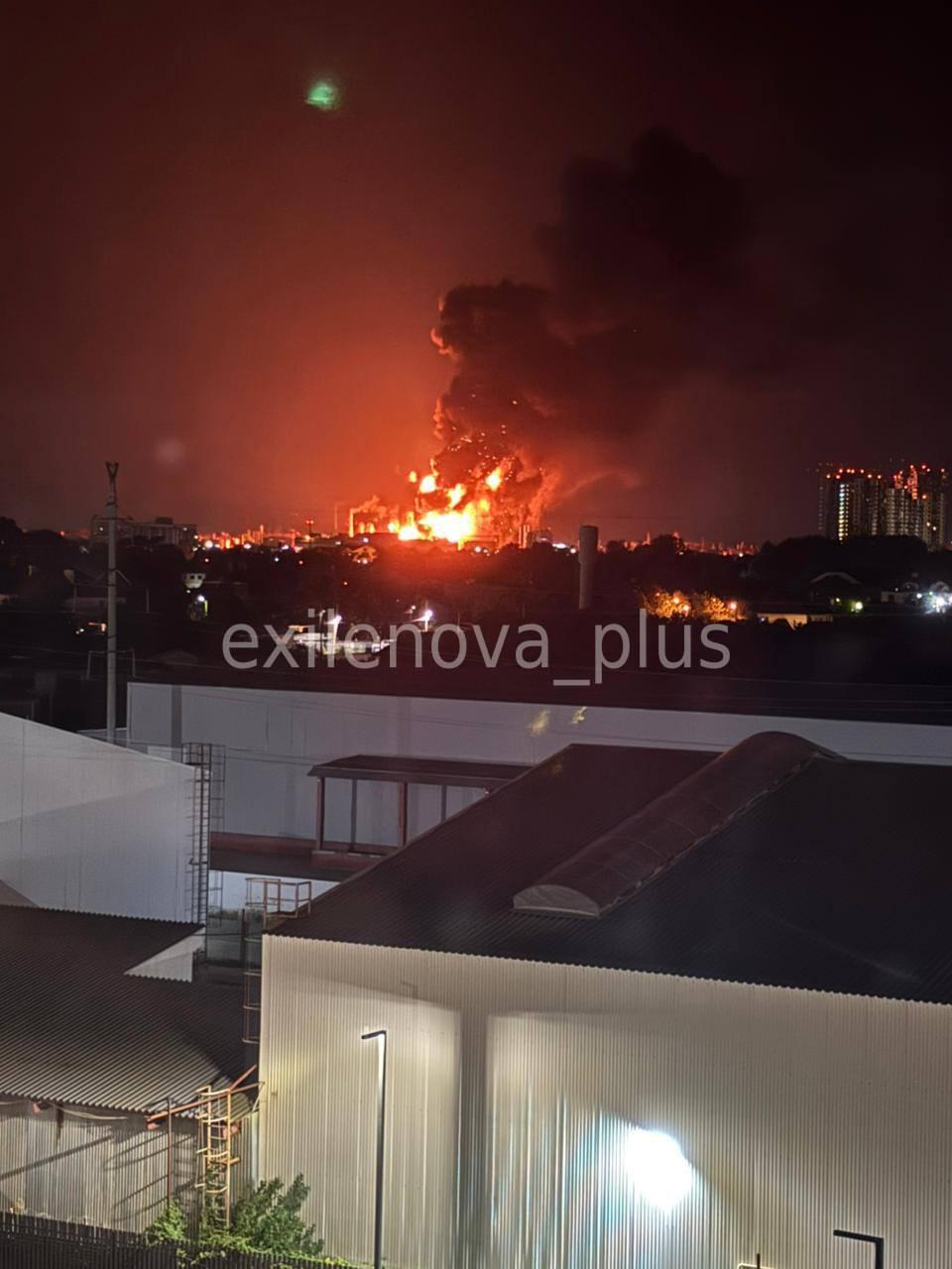 Ukrainian drones strike oil refineries in Russia's Krasnodar Krai, Samara Oblast, commander says