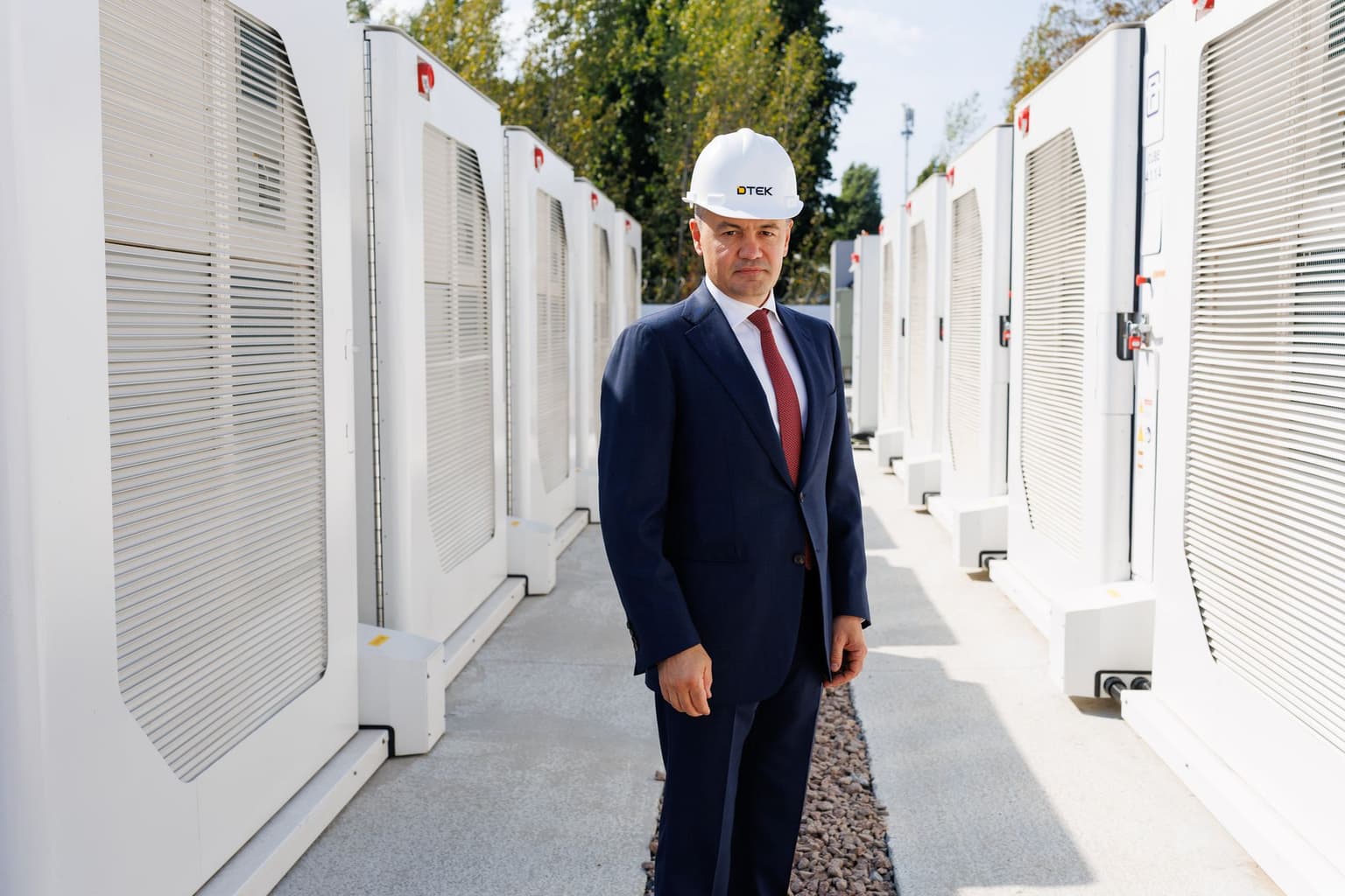 DTEK launches Eastern Europe's largest battery storage system ahead of winter in Ukraine