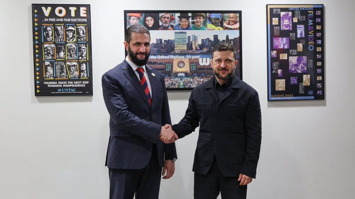 Ukraine and Syria officially re-establish diplomatic relations after leaders meet at UN