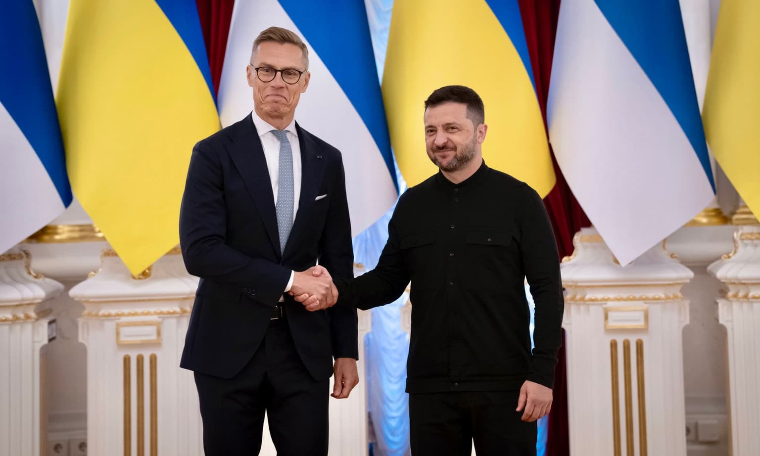 Zelensky, Finland's Stubb hold 'substantive discussions' in Kyiv on security, Russia sanctions