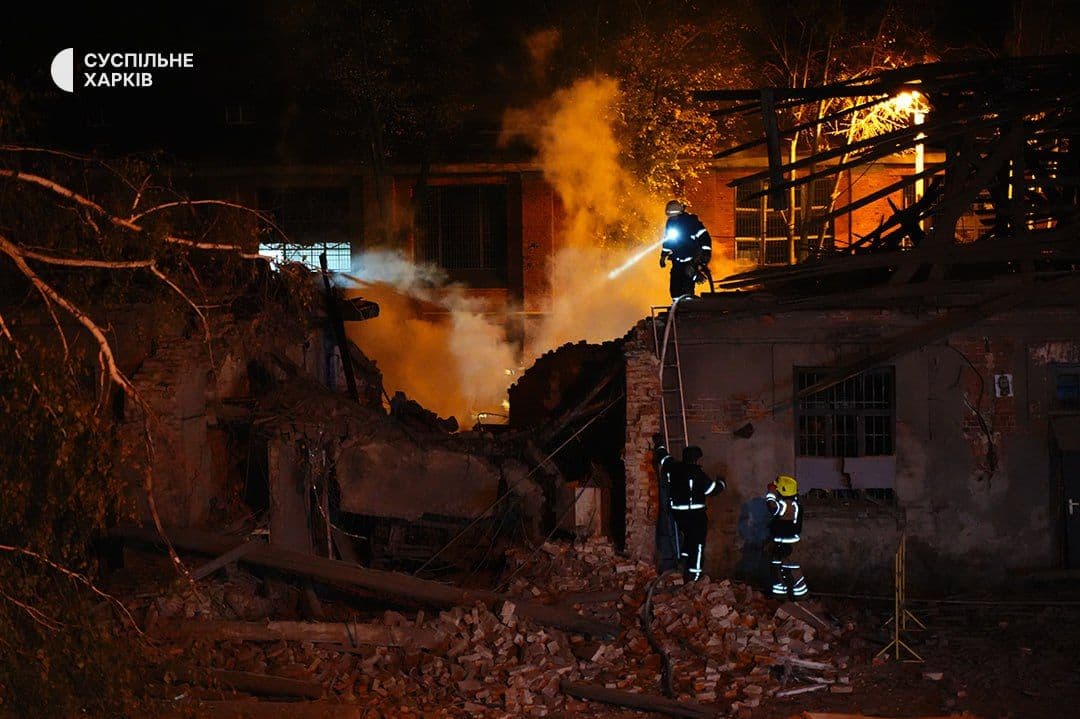 Hospital damaged in Russian strike on Kharkiv, 6 people injured