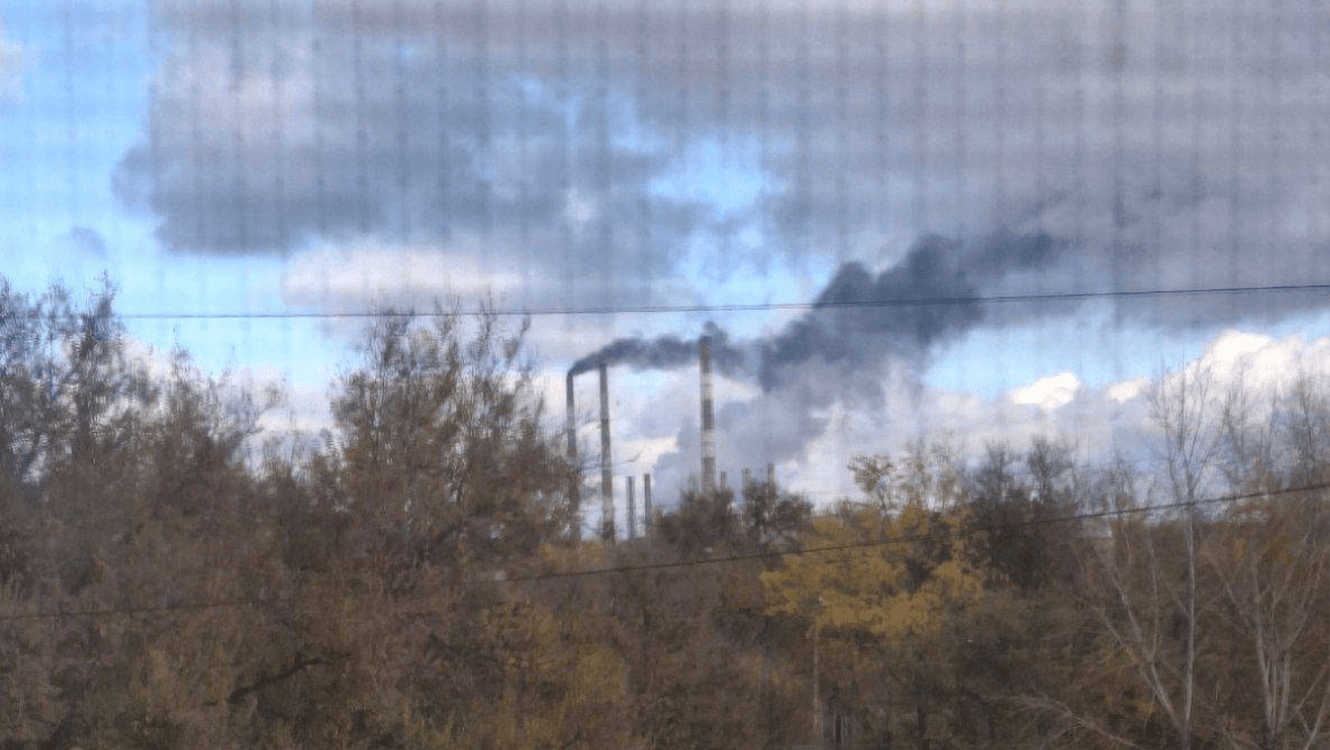 Thermal power plant on fire in Russian-occupied Luhansk Oblast, widespread power outage reported