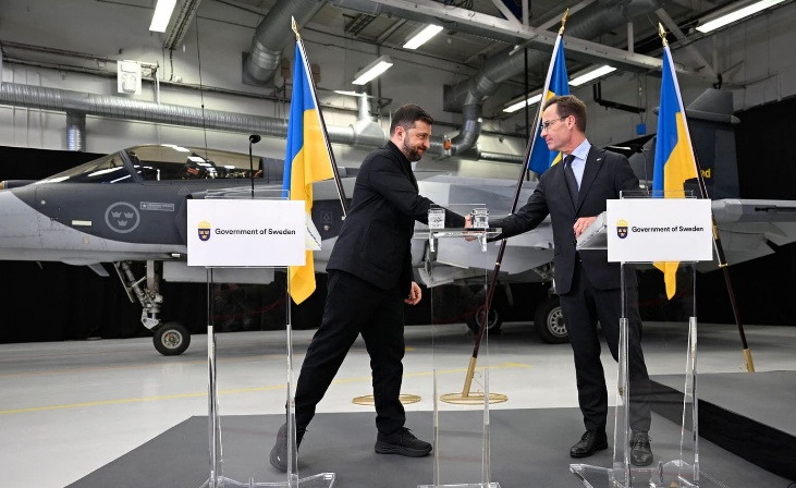 Up to 150 Gripens — Ukraine, Sweden move toward long-term deal on Swedish jets