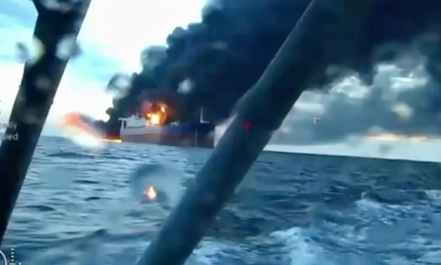 'Successful' Ukrainian naval drone strike disables 2 Russian shadow fleet tankers, source says