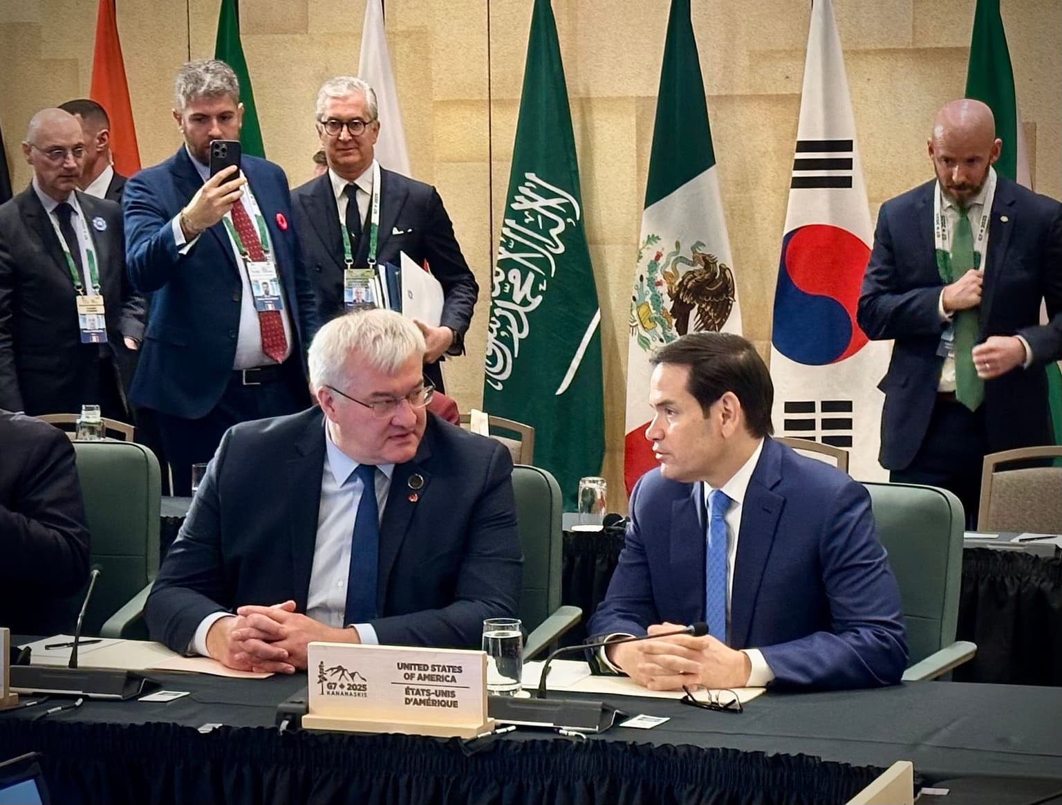 Ukraine's foreign minister meets Rubio, other G7 partners to push for defense, energy support