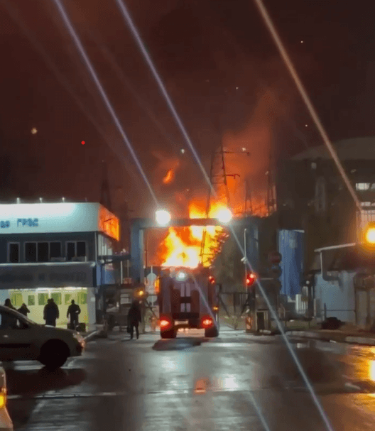 Ukraine's military reportedly strikes power plant in Moscow Oblast