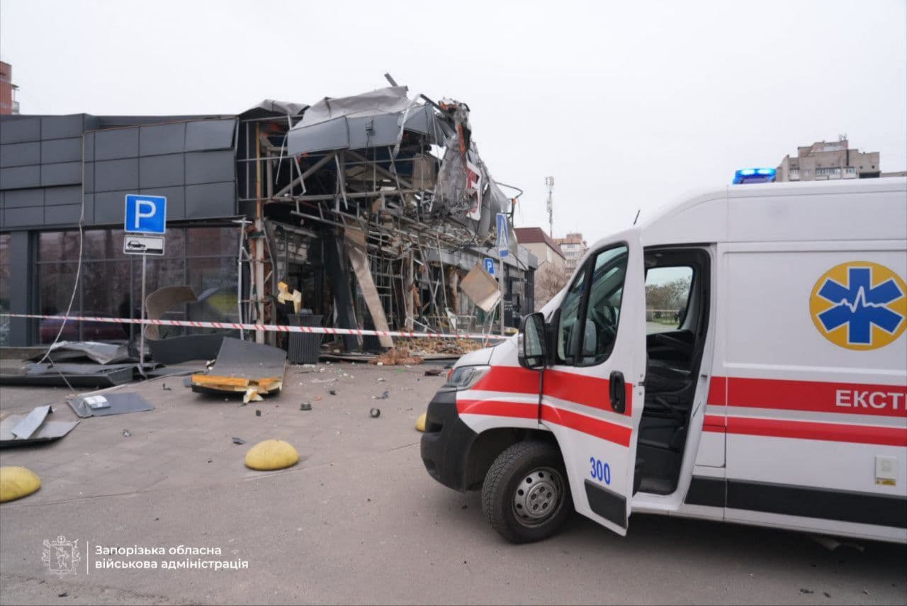 Russia hits supermarket in Zaporizhzhia in Ukraine, injures at least 14, including child