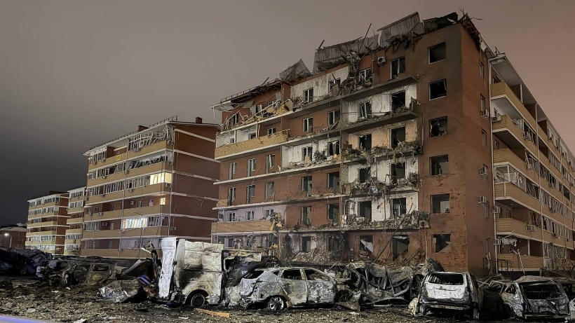 11 reported injured, 1 killed in southern Russia as separate drone strike hits oil refinery