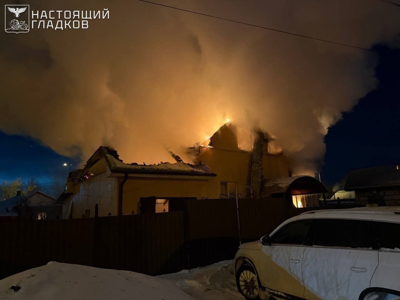 Explosions, fire reported overnight in Russia's Belgorod Oblast