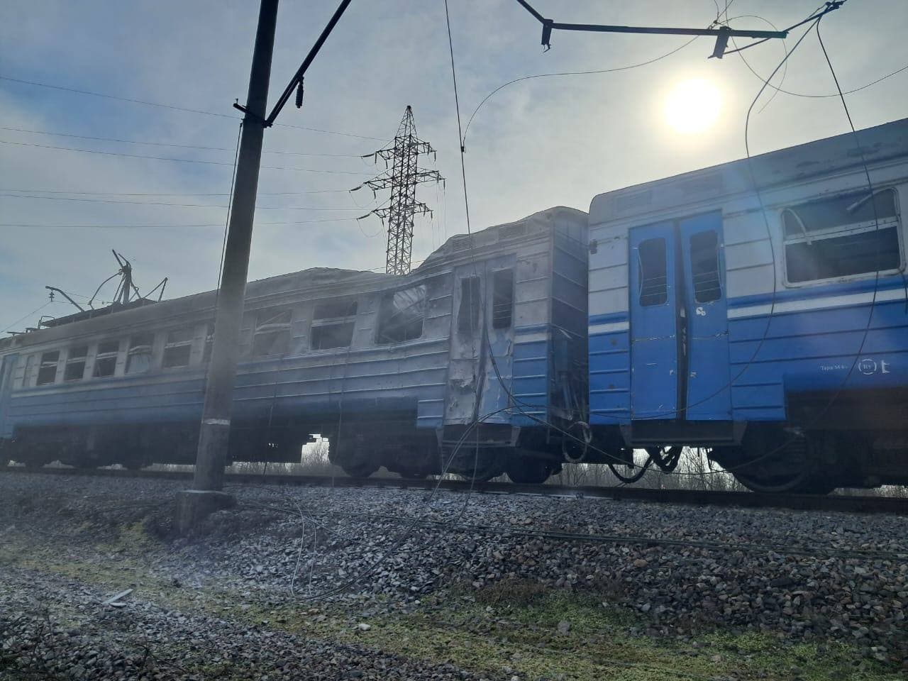 Russian drone hits passenger train in Dnipropetrovsk Oblast, 1 killed, 10 injured