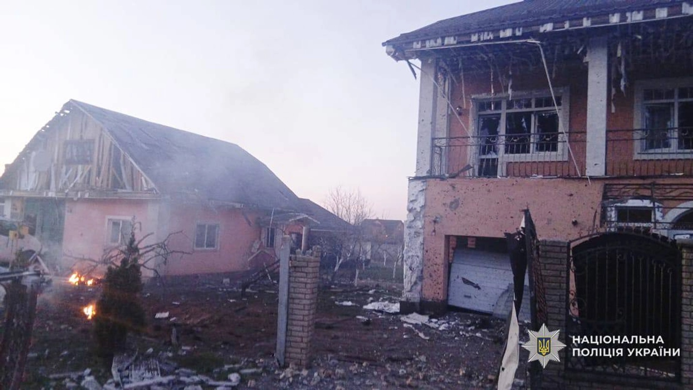 Russian Drone Strikes Kill Two, Injure Multiple Civilians Across Five Regions