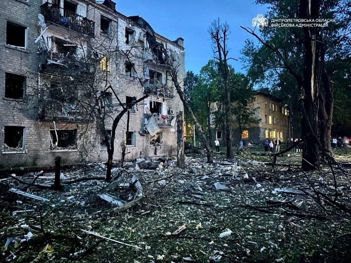 Russian drones, missiles strike residential buildings in multiple Ukrainian regions, injuring at least 20