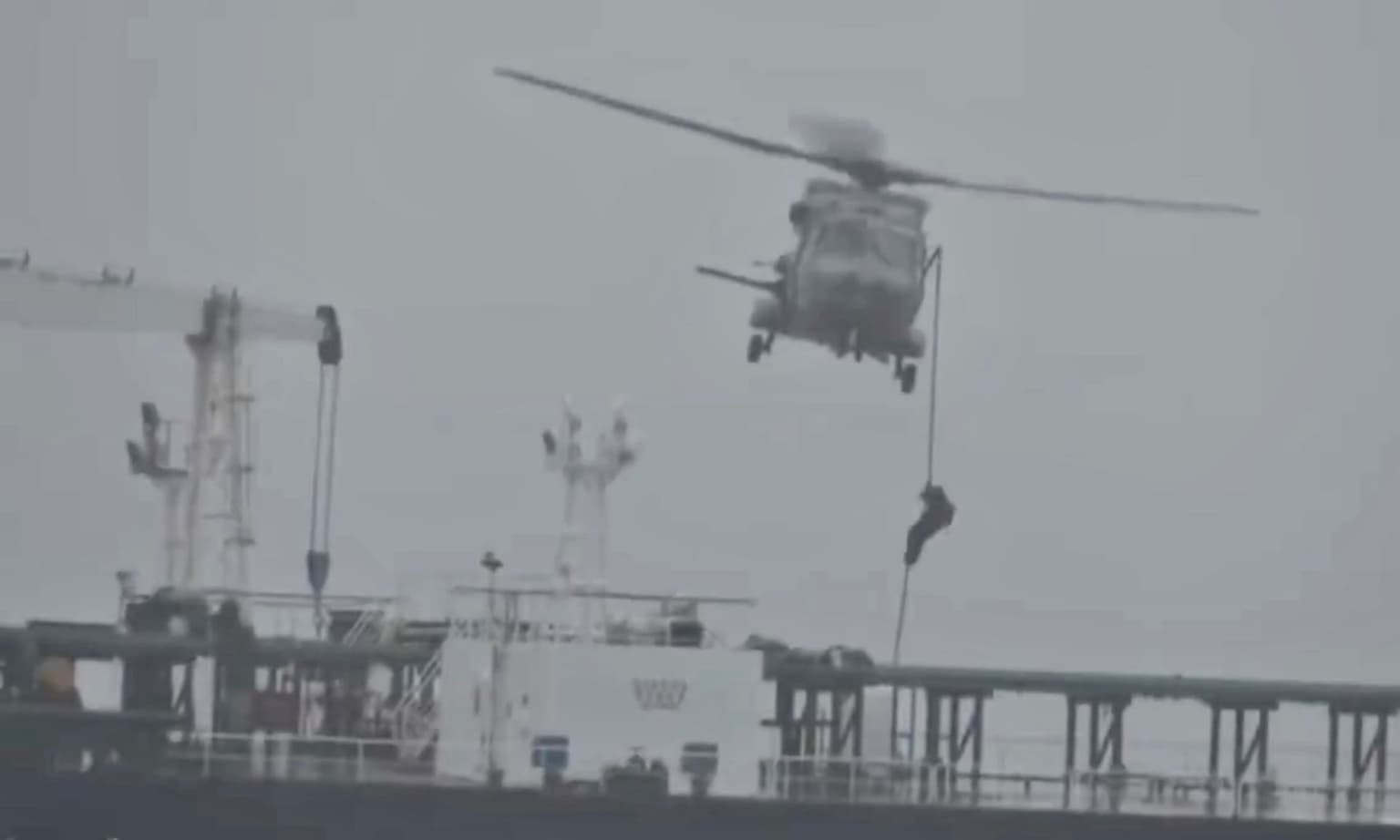 French Navy intercepts sanctioned Russian shadow fleet tanker as Moscow calls it 'piracy'