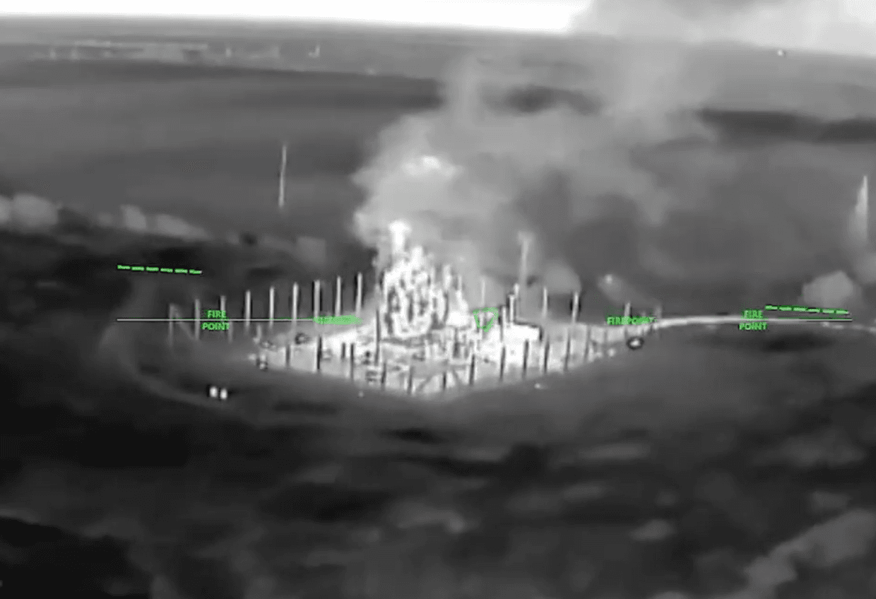 Russian oil, gas sites in Crimea and Siberia hit by Ukrainian drones