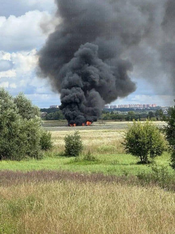 Russian Su-57 fighter jet reportedly crashes during training flight in Moscow Oblast