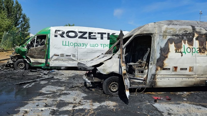 Russian drone attack on Rozetka warehouse kills employee, injures 7 following Ukrainian strikes on Russia's Wildberries
