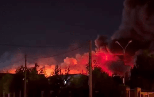 Ukraine hits Ozon logistics centers, rocket fuel plant, MiG-29 fighter jet in Russia, military says