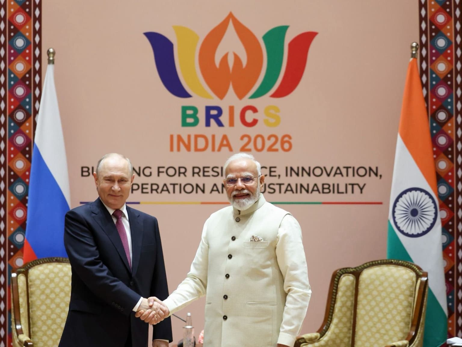 'Dialogue and diplomacy' are path toward ending conflicts, India's Modi tells Putin