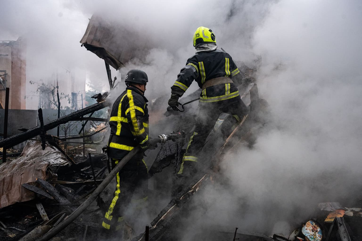 Ukraine war latest: Russian drones strike Kyiv morning and evening, kills 2, injures 14